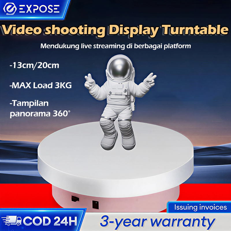 Jual Rotating Display Stand 360 Base 13/20cm Mirror Besar Live Produk ...