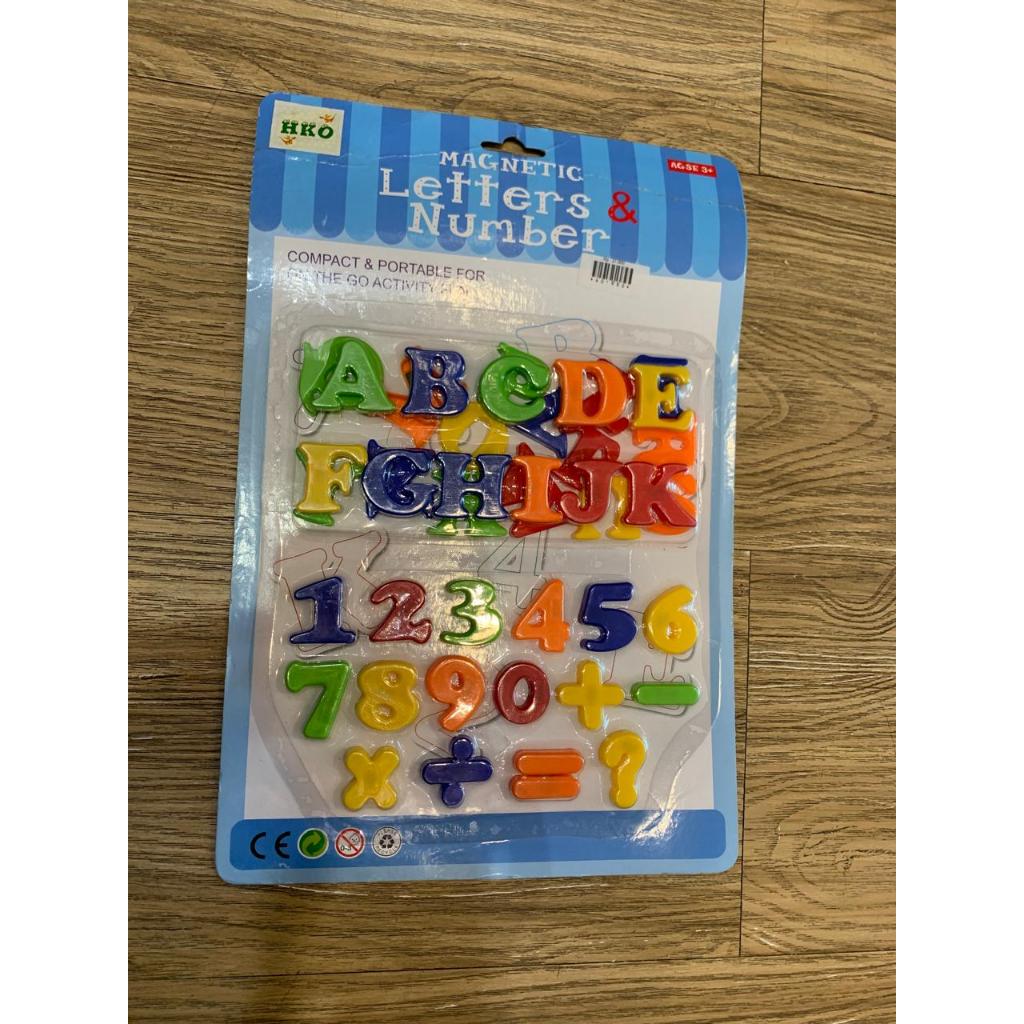 Jual Magnetic Letters & Numbers : Capital Letters Magnet Huruf Besar TL ...