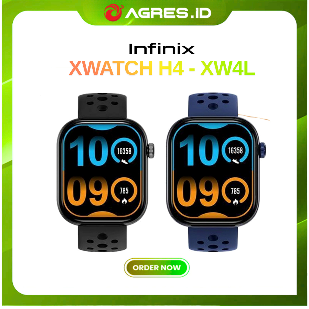 Jual Infinix XWATCH H4 - XW4L - 2.04 Inch TFT Large Screen - Clear ...