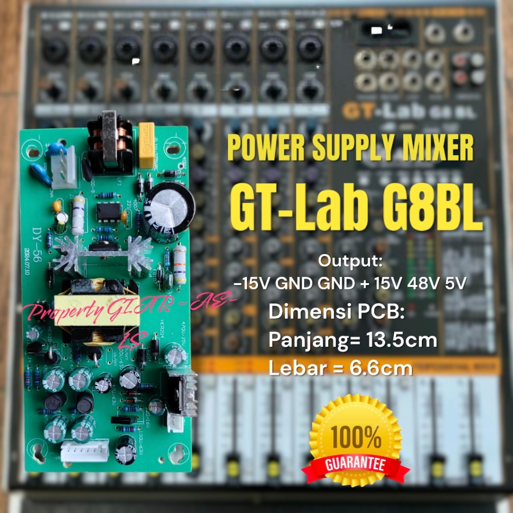Jual POWER SUPPLY MIXER GT-LAB G8BL GT LAB G8BL GTLAB G8BL | Shopee ...