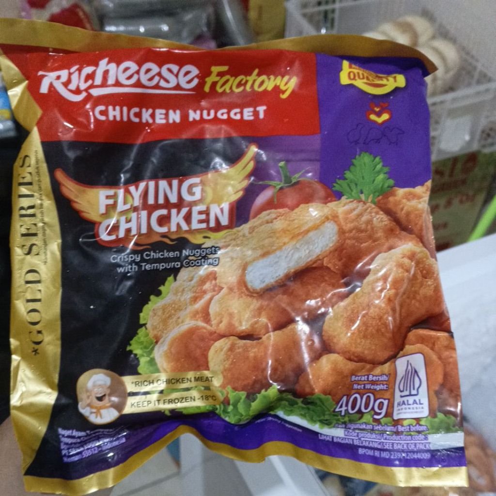 Jual Nugget Richeese Flying Chiken 400gr | Shopee Indonesia