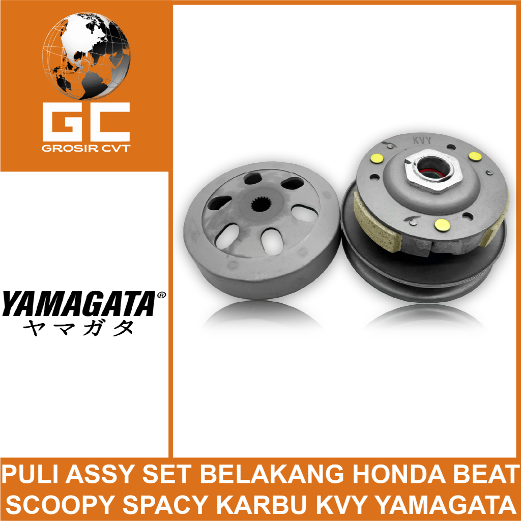Jual Pully Pulley Puli Belakang assy Honda Beat Scoopy Spacy Karbu 110 ...