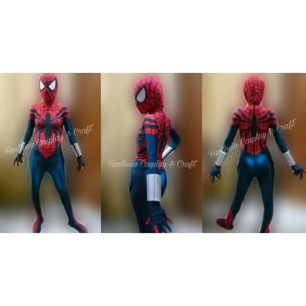 Jual PO Spider Girl Spiderman Woman Kids Costume Cosplay | Shopee Indonesia