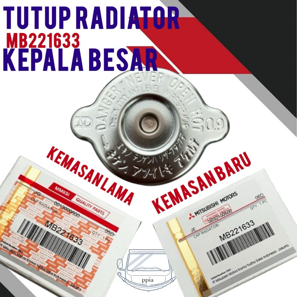 Jual tutup radiator L300 original tutup radiator kepala besar tutup ...
