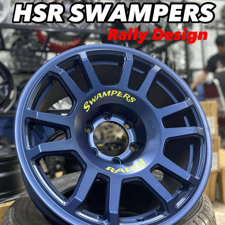 Jual velg rscing rally r18 swamper hsr cocok untuk pajero fortuner ...