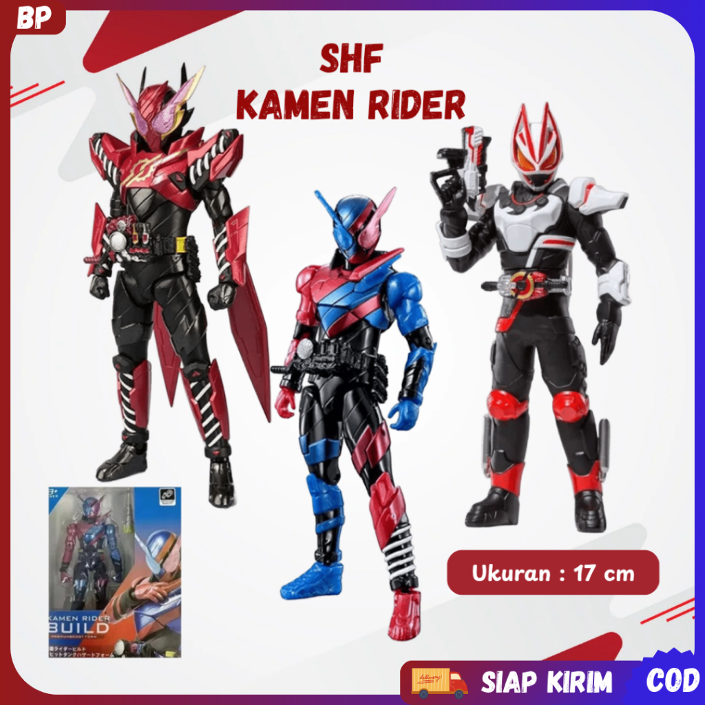 Jual [Siap Kirim] SHF Kamen Rider Joint Movable 17 CM | Full ...