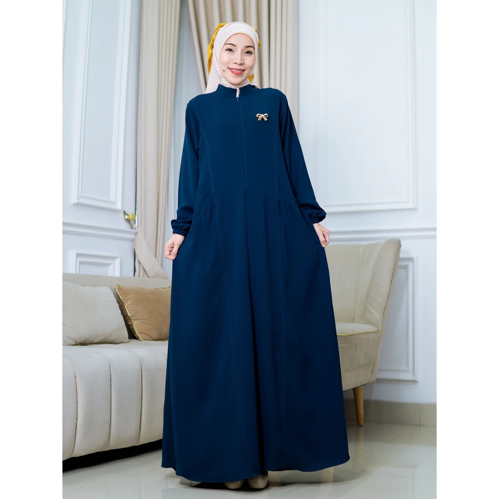 Detail Bahan Sabrina Anti UV Zahwa Dress