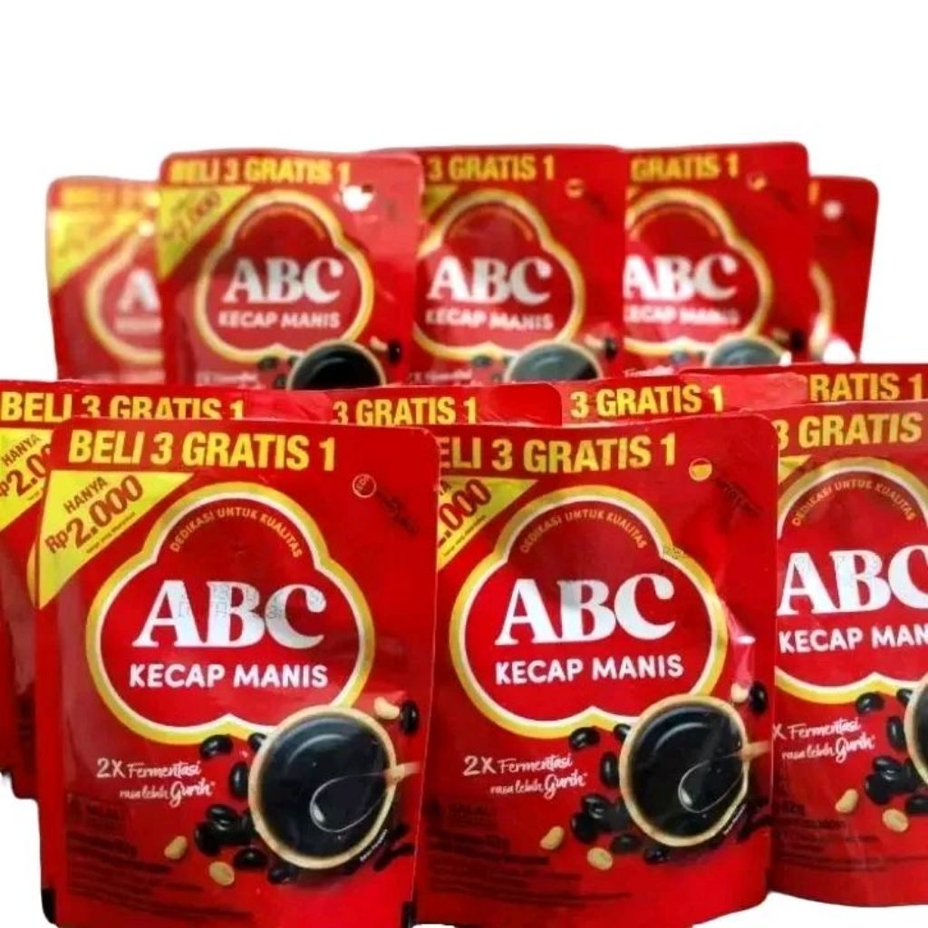 Jual [PAKET 20 PCS] ABC KECAP MANIS KEMASAN 2.000 | Saos Saus | Shopee ...