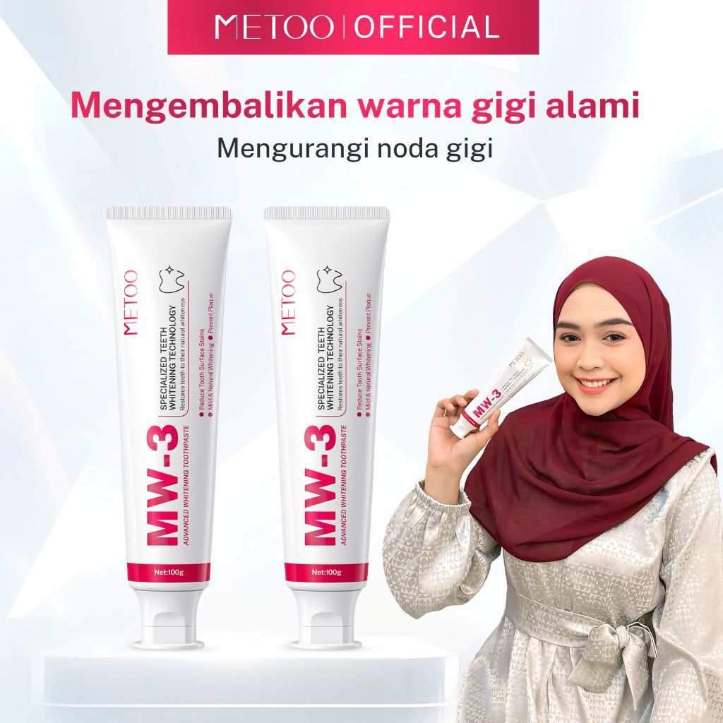 Jual Pasta gigi metoo mw-3 approved ria ricis 100gr | Shopee Indonesia