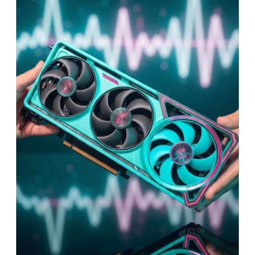 Jual Asus Geforce ROG RTX 5080 Hatsune Miku OC Edition 16GB Offl ...