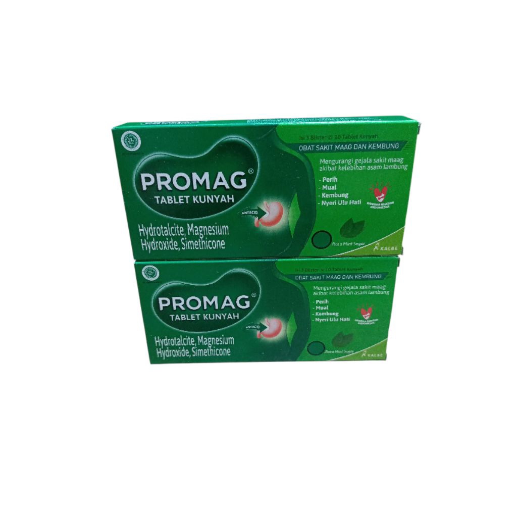Jual promag tablet kunyah pe box isi 30 tab | Shopee Indonesia