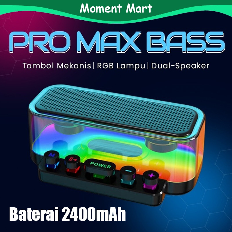 Jual Speaker Bluetooth Super Bass Soundbar 360° RGB RGB Original 2 ...