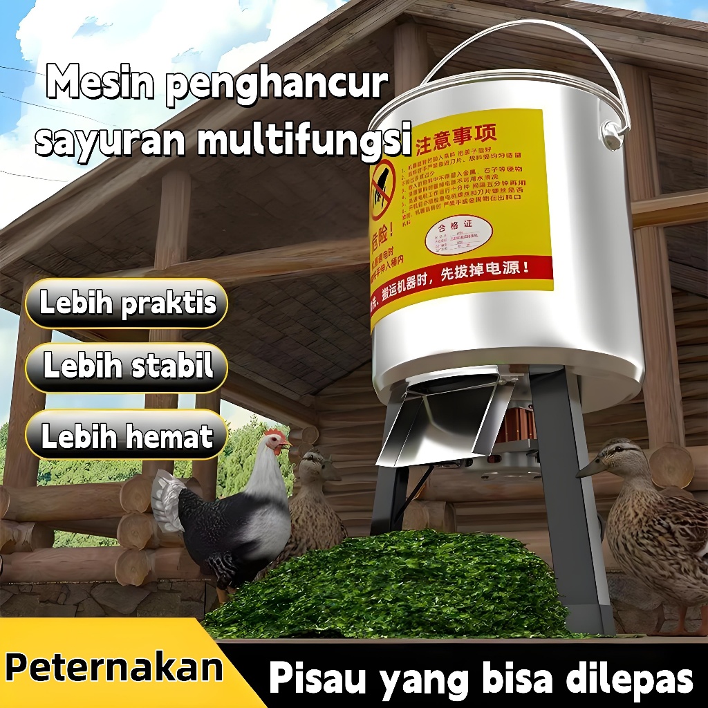 Jual Mesin Cacah Rrumput Pakan Ternak DEKEE MESIN PERAJANG RUMPUT ...