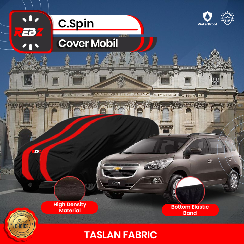 Premium Cover Sarung Mobil Chevrolet Spin Indoor Outdoor Terbaik | High Quality Aksesoris Car Karet