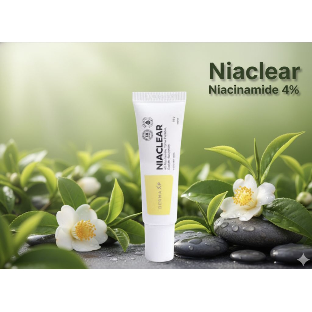 Jual Derma XP Niaclear Niacinamide 4% 15 gr | Cream Jerawat | Shopee ...