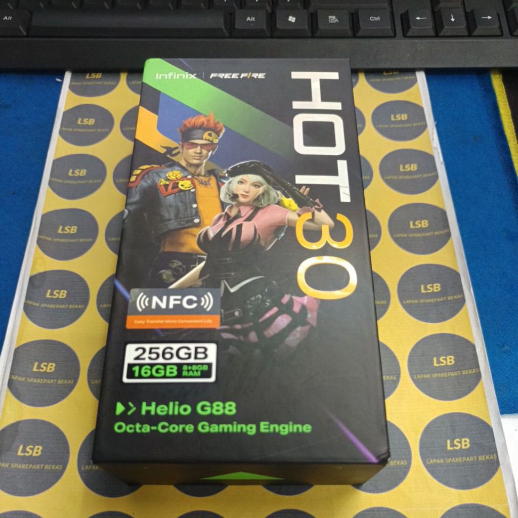 Jual DUS BOX HANDPHONE INFINIX HOT 30 ORIGINAL BEKAS | Shopee Indonesia