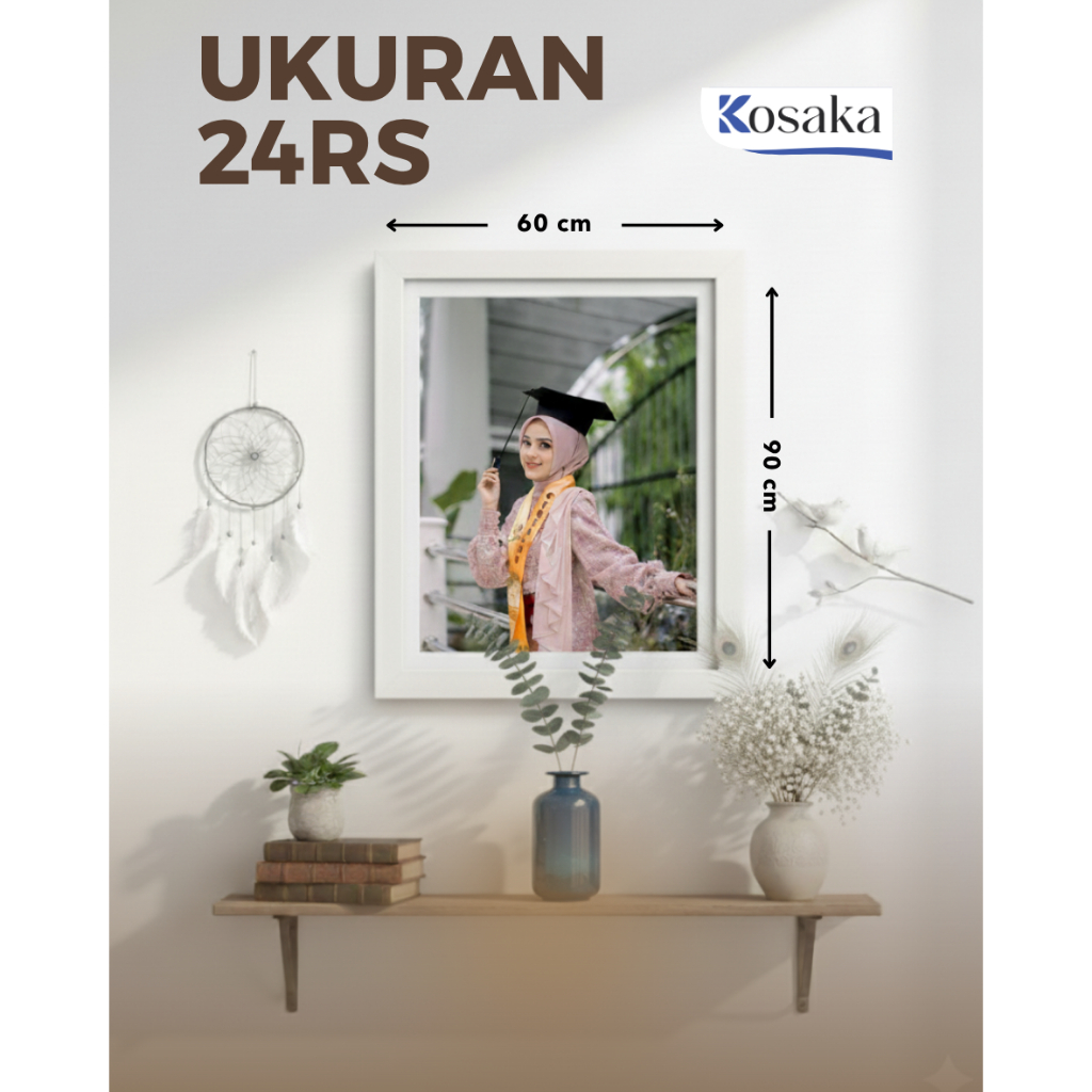 Jual Cetak Foto + Frame Ukuran 24RS Double Frame | Cetak Foto Ukuran ...