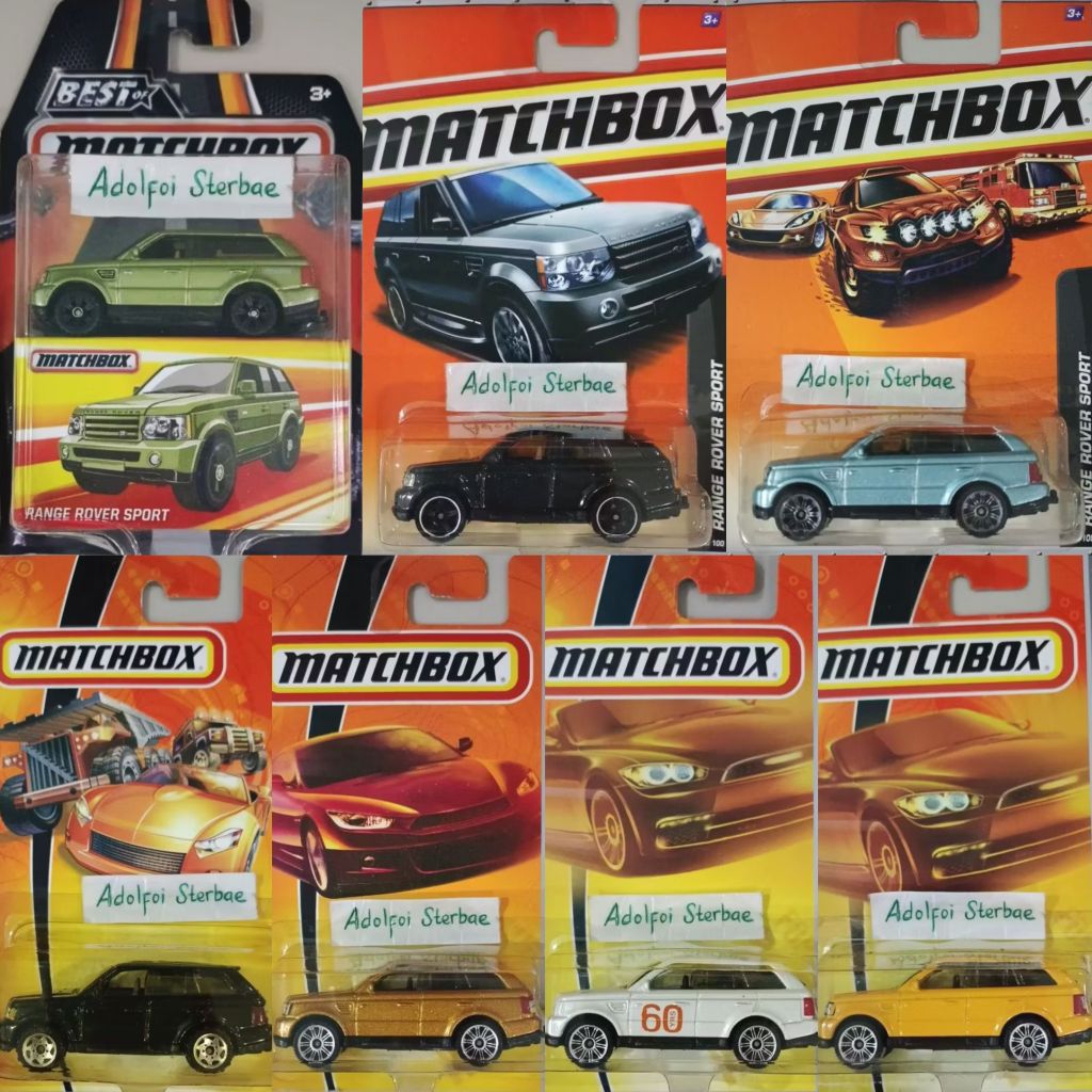 Jual best of matchbox range rover sport ready for action mbx metal vip ...