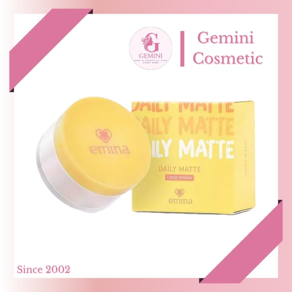 Jual Emina Daily Matte Loose Powder 20g | Shopee Indonesia