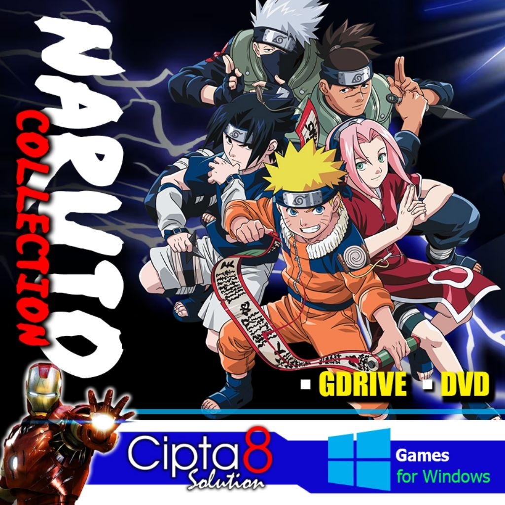 Jual GAME PC NARUTO COLLECTION OFFLINE | Shopee Indonesia