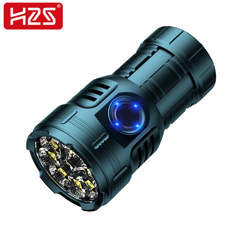 Jual H2S Senter Mini HS-F80 LED XPG High Intensity Alumunium Magnetic ...