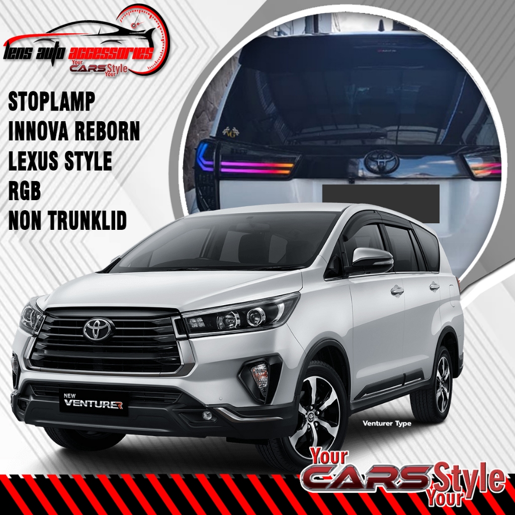 Jual STOPLAMP INNOVA REBORN MODEL LEXUS RGB | Shopee Indonesia