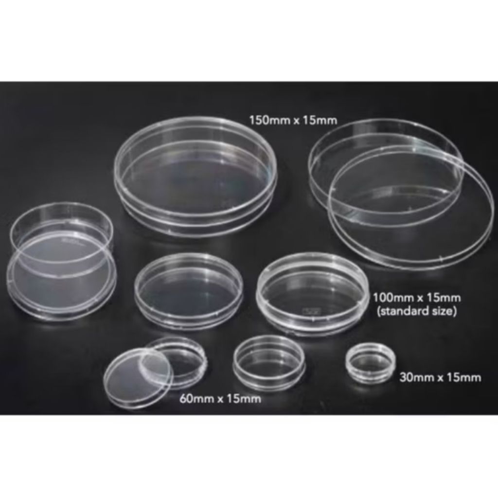 Jual Cawan Petri Plastik Ukuran 90mm x 15mm | Shopee Indonesia