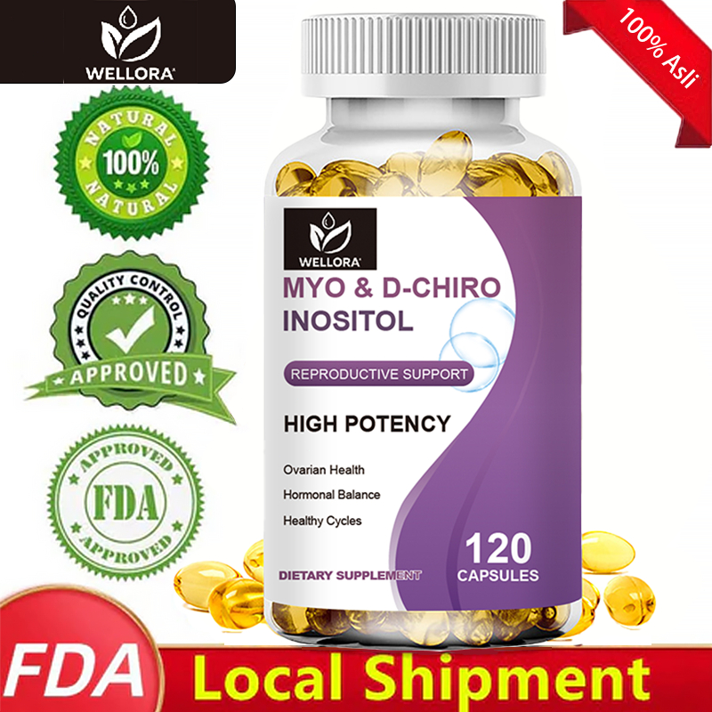 Jual WELLORA MYO & D-CHIRO INOSITOL High Potency Capsules regulates ...