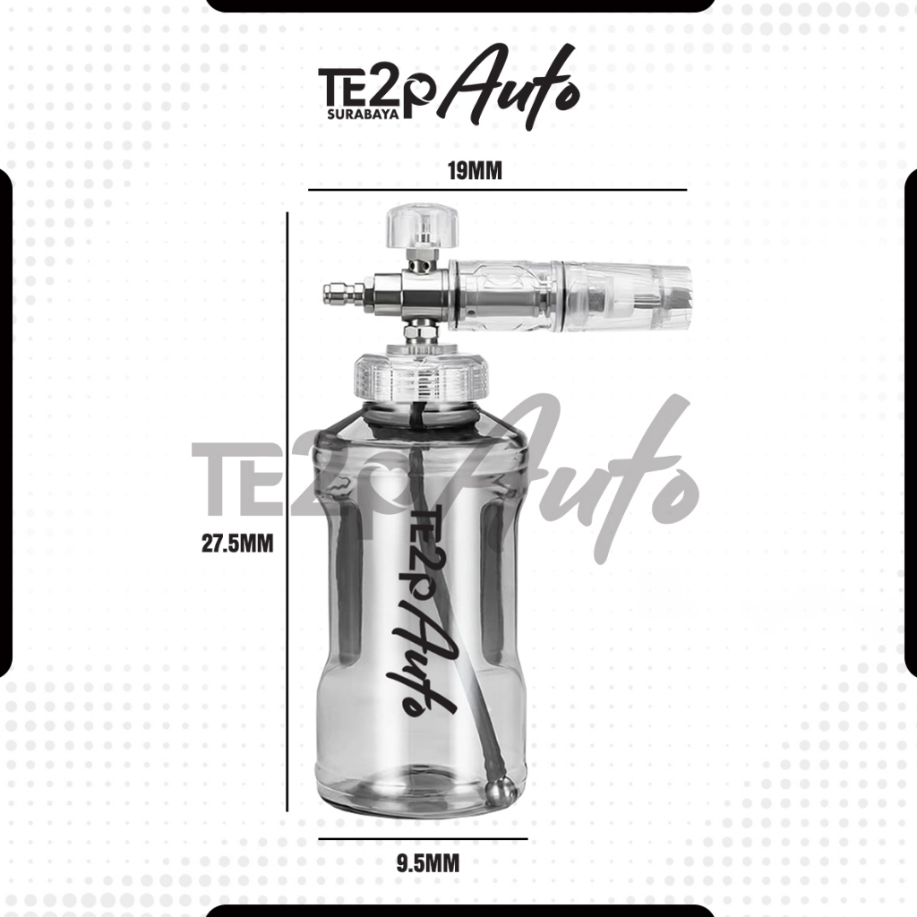 Jual Te2p Auto Foamlance 3.0 Kapasitas 1 Liter Quick Release Adaptor 1/ ...