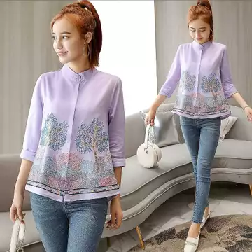 MCFK Blouse Daila Blouse Korea Blouse Motif Atasan Wanita Fashion Wanita Blouse