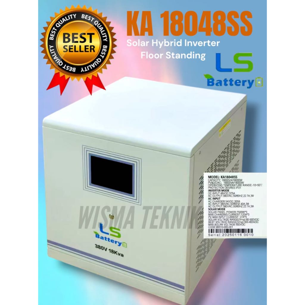 Jual INVERTER HYBRID SOLAR SELL 18 KW/ 18000 WATT 3 PHASE 380 VAC LS ...