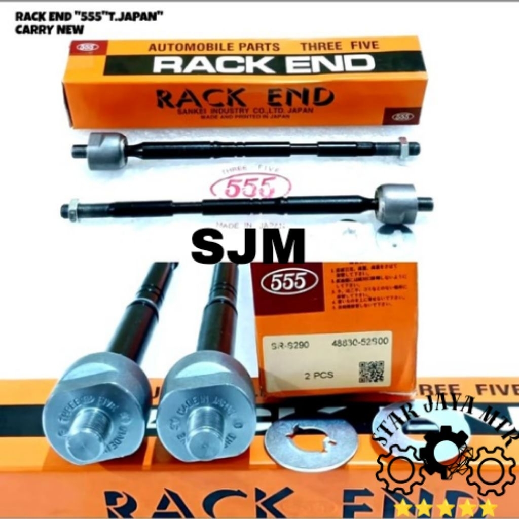 Jual RACK END LONG TIE ROD 555 JAPAN ORI. CARRY NEW/ ERTIGA NEW/ TAYO ...