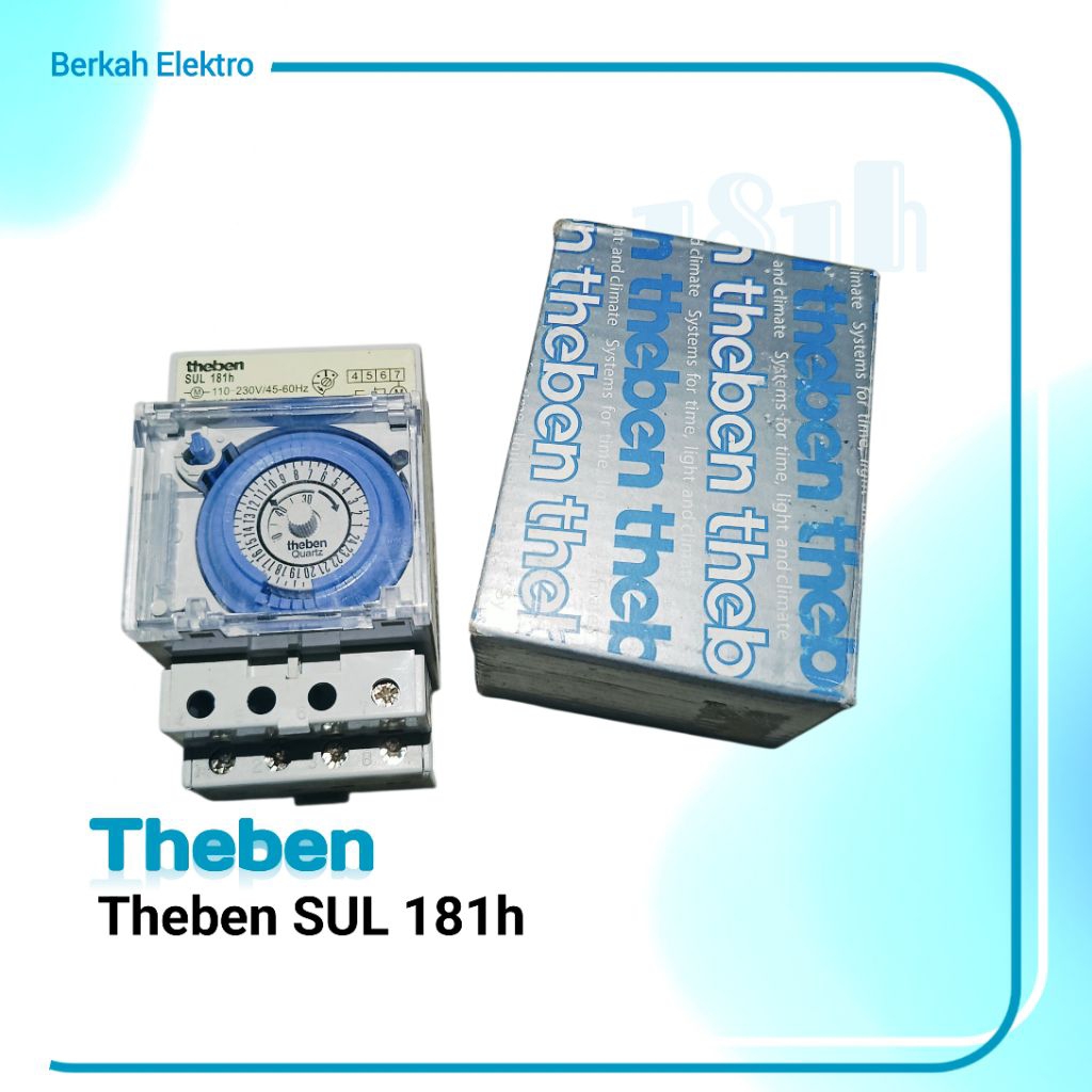 Jual Theben timer analok SUL 181 h original | Shopee Indonesia