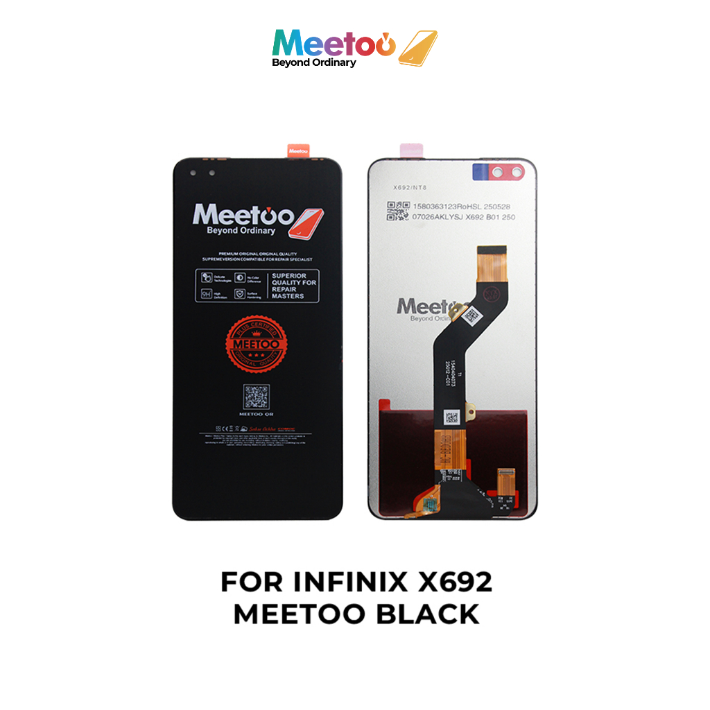 Jual LCD TOUCHSCREEN INFINIX X692 (INFINIX NOTE 8) BLACK - MEETOO ...