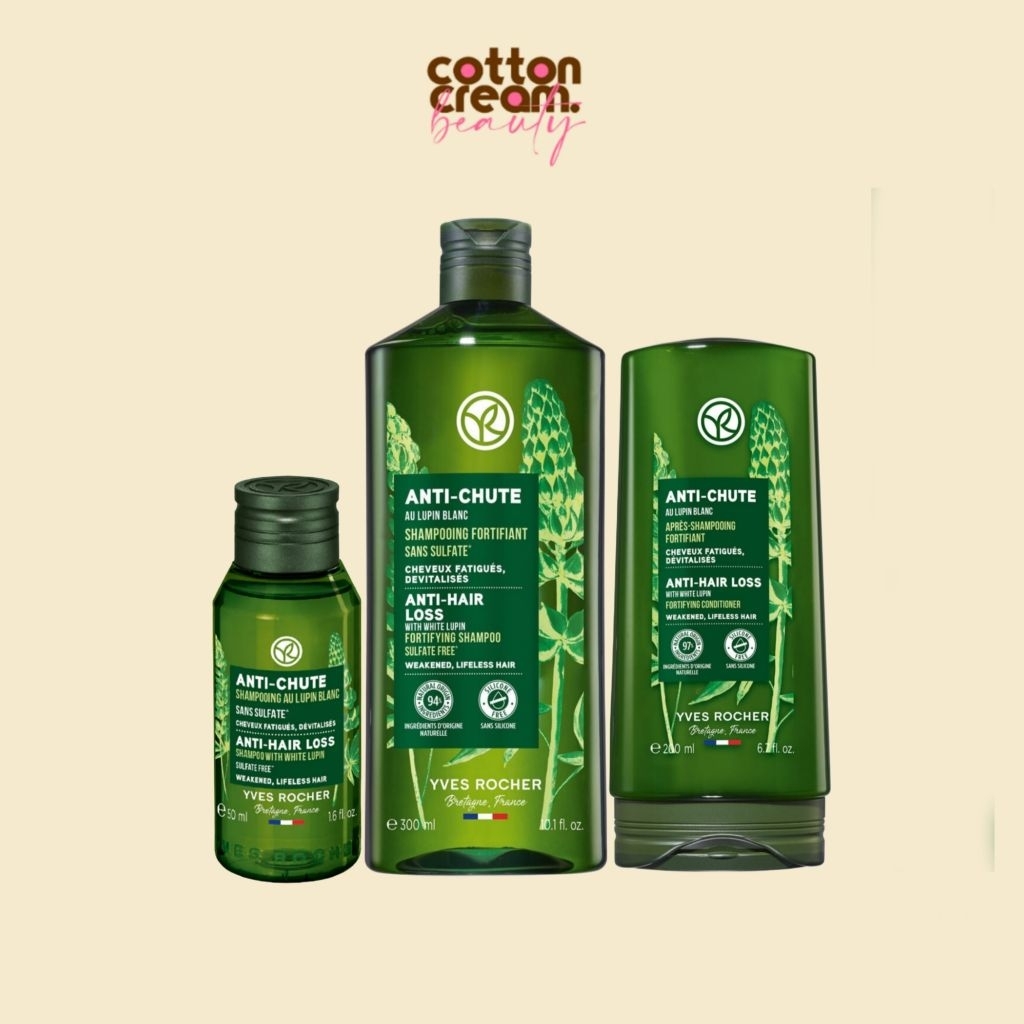 Yves Rocher Anti Hair Loss Fortifying Shampoo & Conditioner