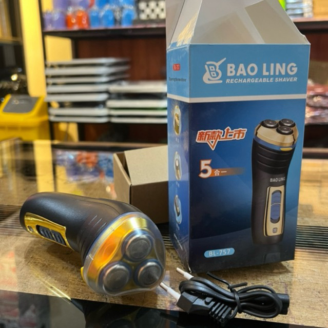 Jual BKT ALAT CUKUR SHAVER ELETRIK BAOLING 3 IN 1 / CUKUR KUMIS ...