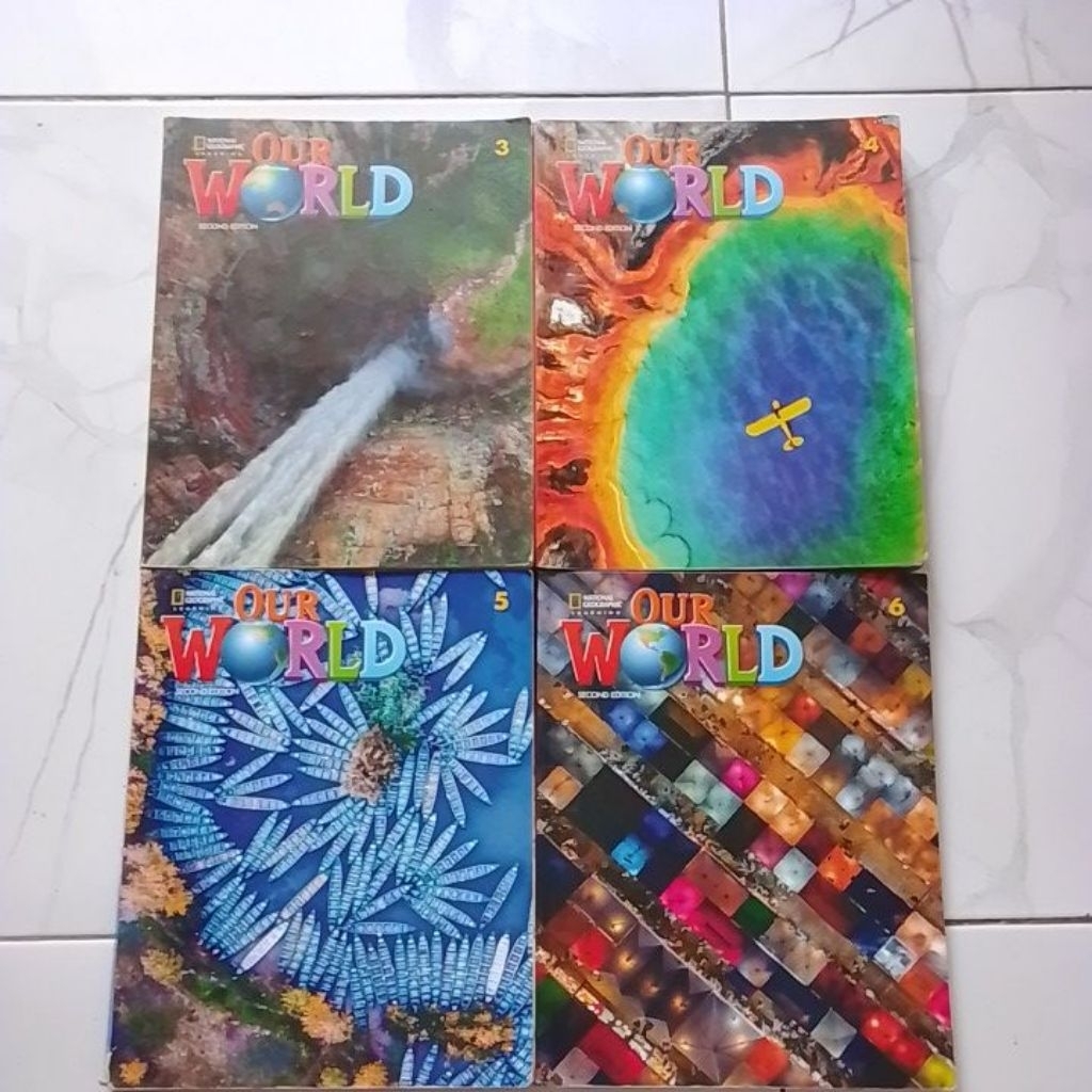 Jual OUR WORLD SECOND EDITION 3,4,5,6 STUDENT BOOK | Shopee Indonesia
