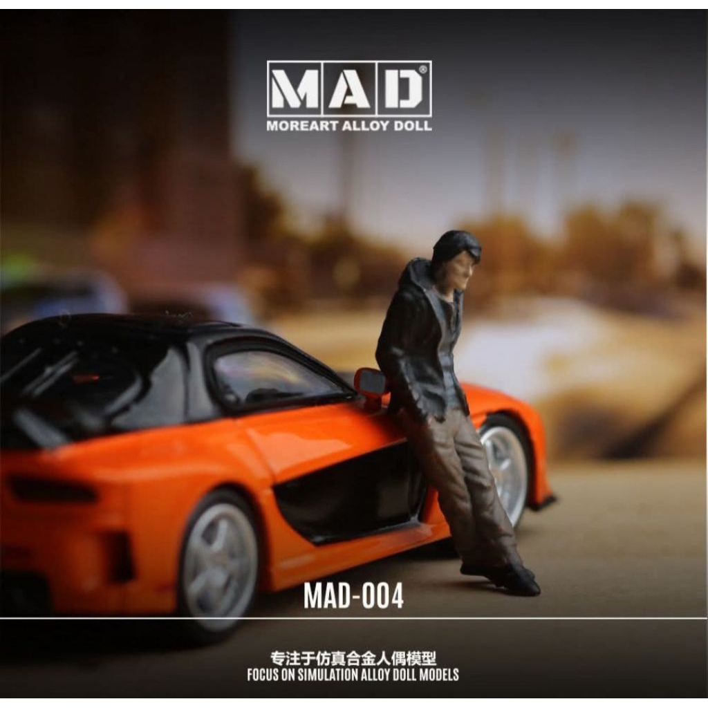 Jual MAD MAD004 Speed and Passion Alloy Doll Model A (Han) | Shopee ...