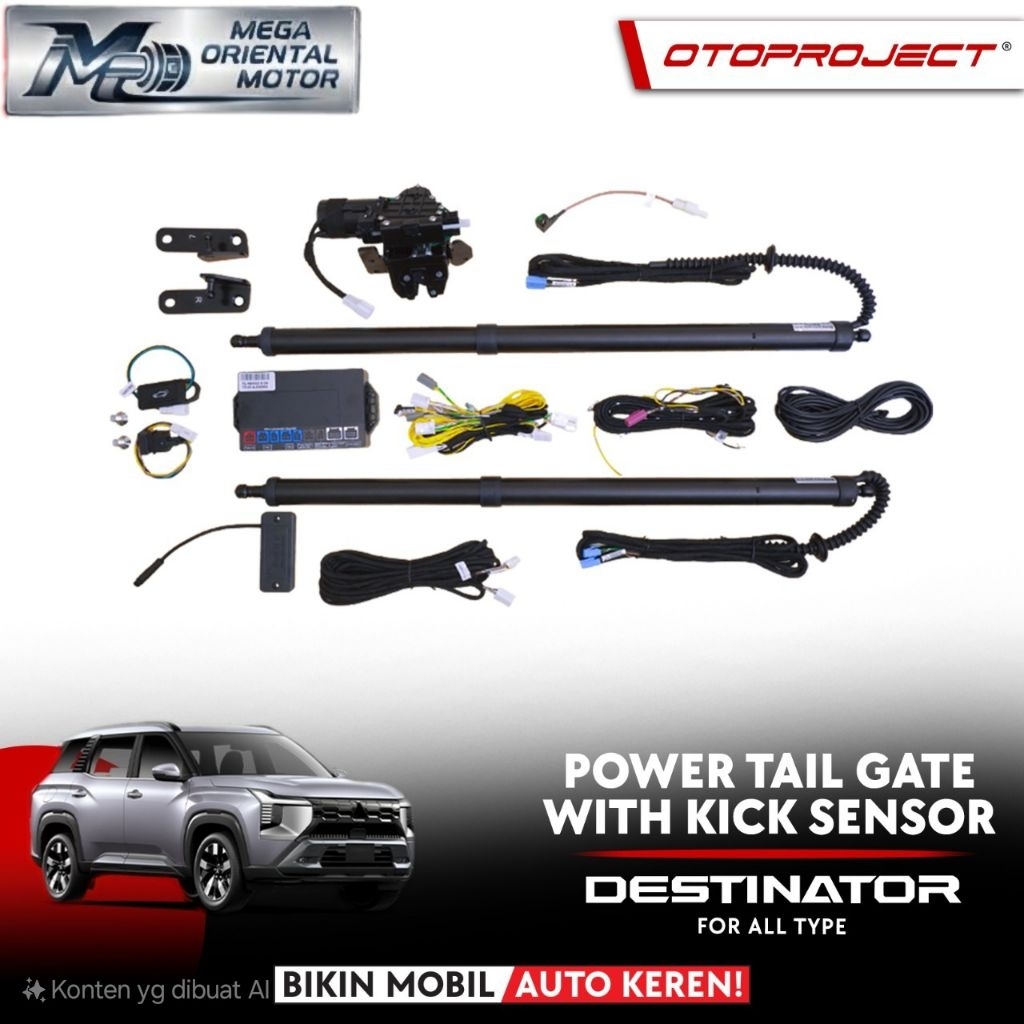 Jual Otoproject Power Tailgate Destinator - Power back door Mitsubisi ...