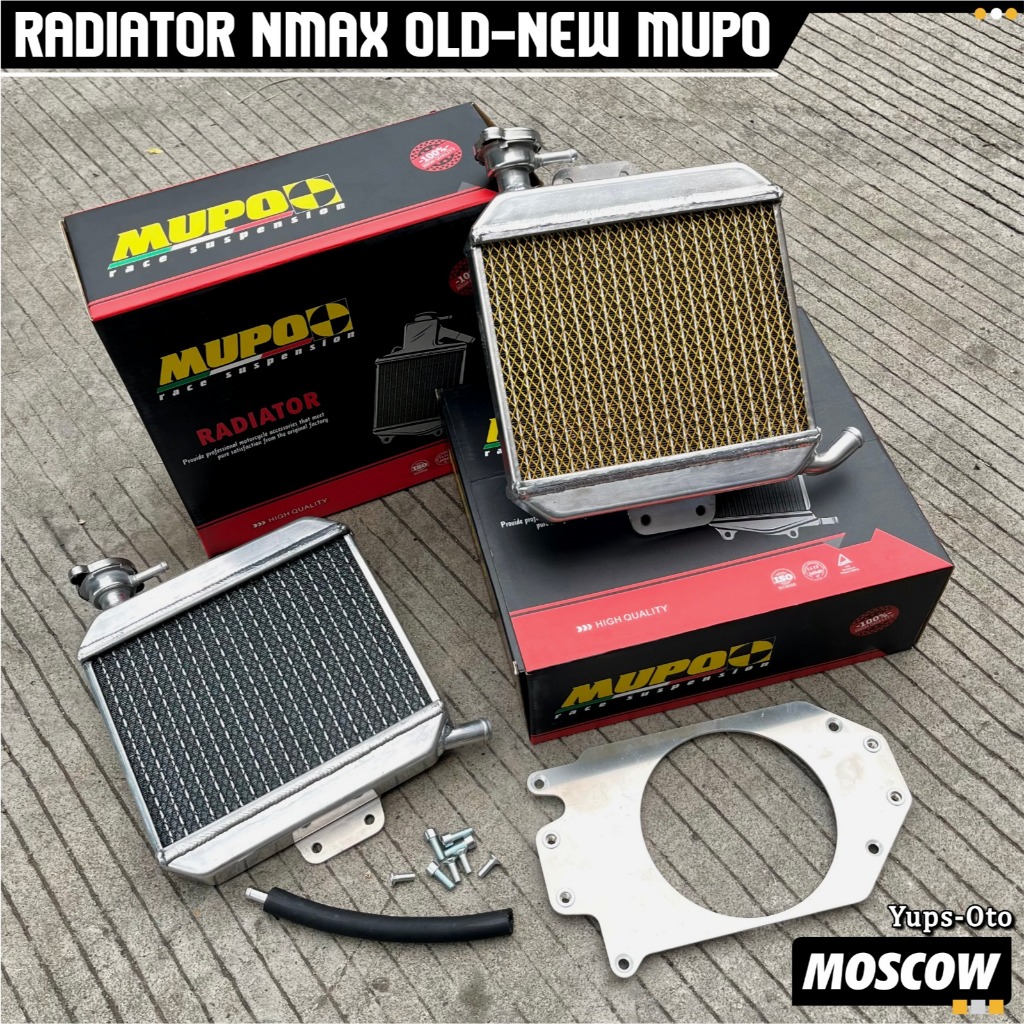Jual Radiator yamaha ALL NMAX AEROX 2015 - 2025 Almu Polish Original ...