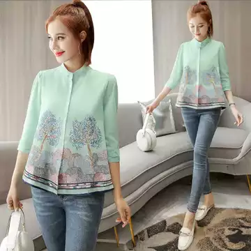 MCFK Blouse Daila Blouse Korea Blouse Motif Atasan Wanita Fashion Wanita Blouse