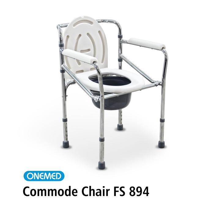 Jual ONEMED - Toilet Portable Lipat COMMODE CHAIR FS 894 | Kursi BAB ...