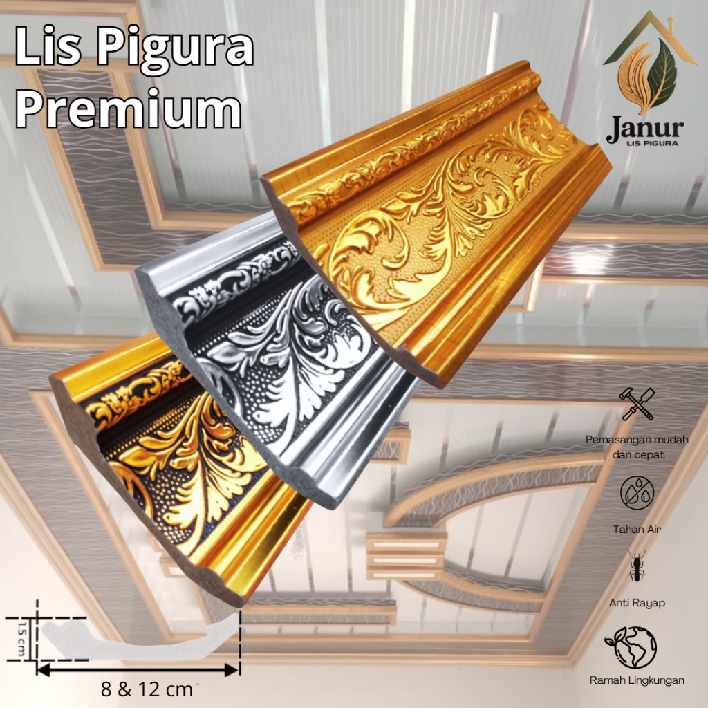 Jual Lis Plafon PVC Terlengkap & Harga Terbaru Juli 2026 | Shopee Indonesia
