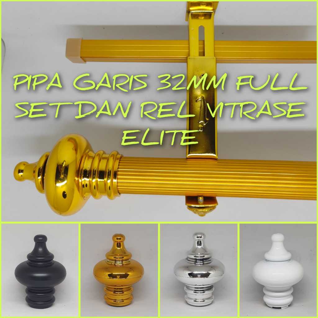 Jual BATANG REL TIANG PIPA RAIL GORDEN LENGKAP REL VITRASE ELITE GORDYN ...
