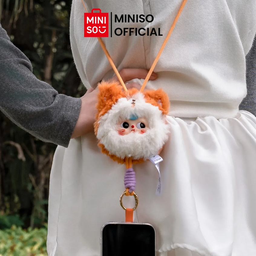 Jual MINSIO X Baby Three Phone Strap Plush Blind Box Gantungan ...
