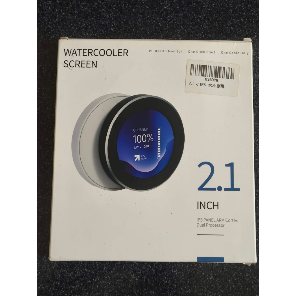 Jual Water Cooler / AIO screen 2.1 inch IPS Water-Cooled Secondary ...