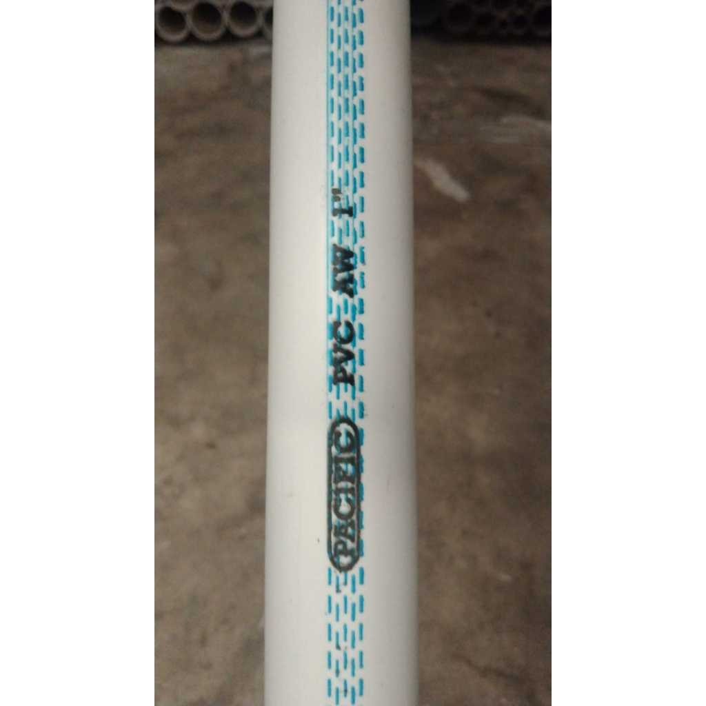 Jual PIPA PVC 1 INCH AW PUTIH X 4M MOF MERK PASIFIC | Shopee Indonesia