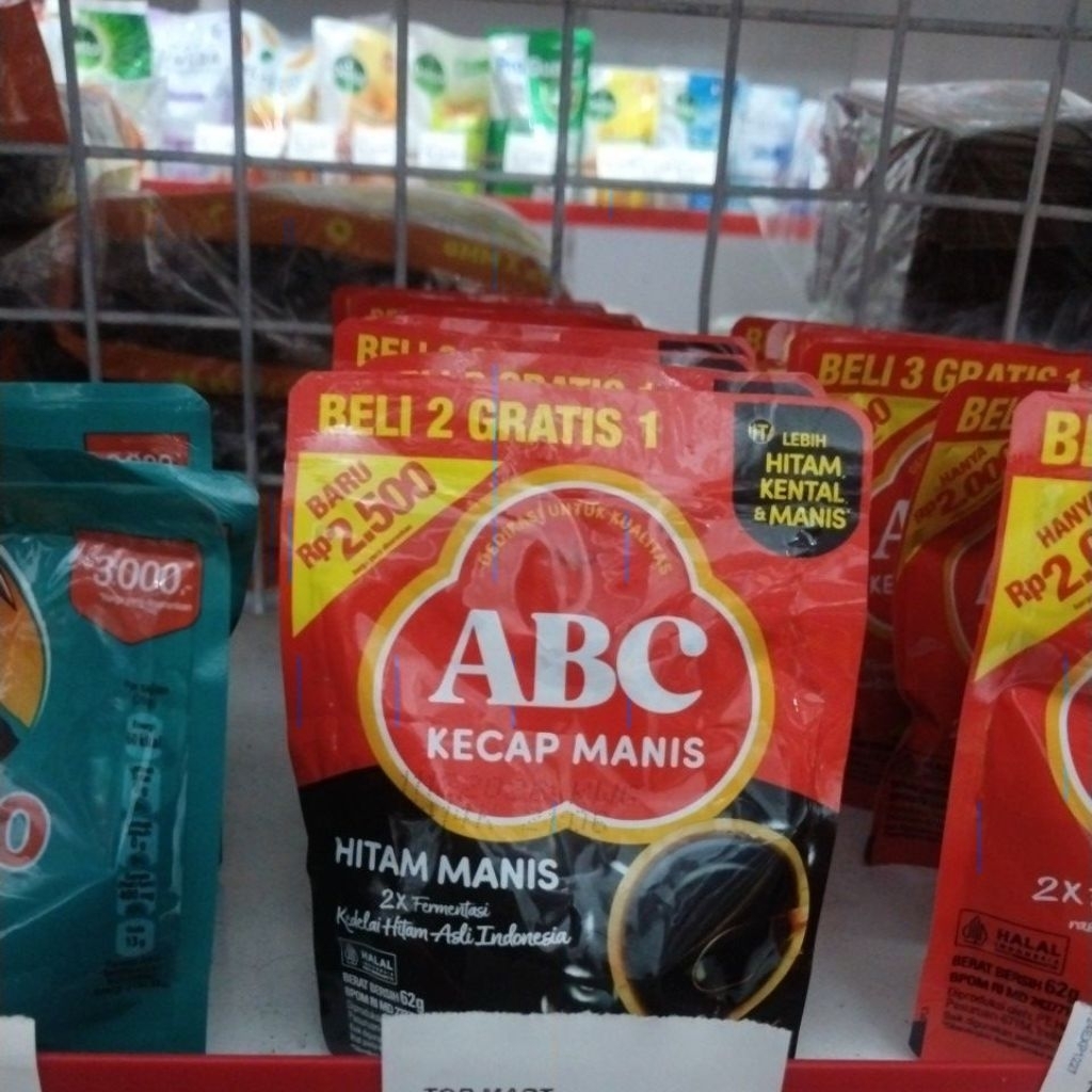 Jual ABC Kecap Manis Hitam Manis 62 Gr | Shopee Indonesia