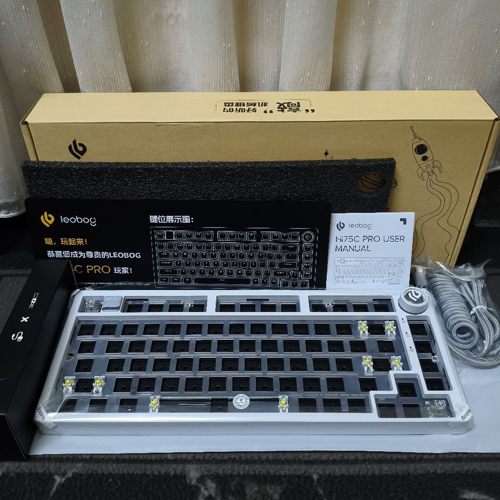 Jual Leobog Hi75C Pro Alumunium Mechanical Keyboard | Shopee Indonesia