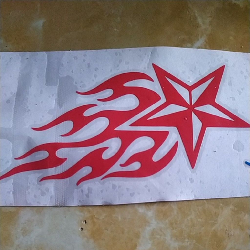 Jual sticker bintang api | Shopee Indonesia